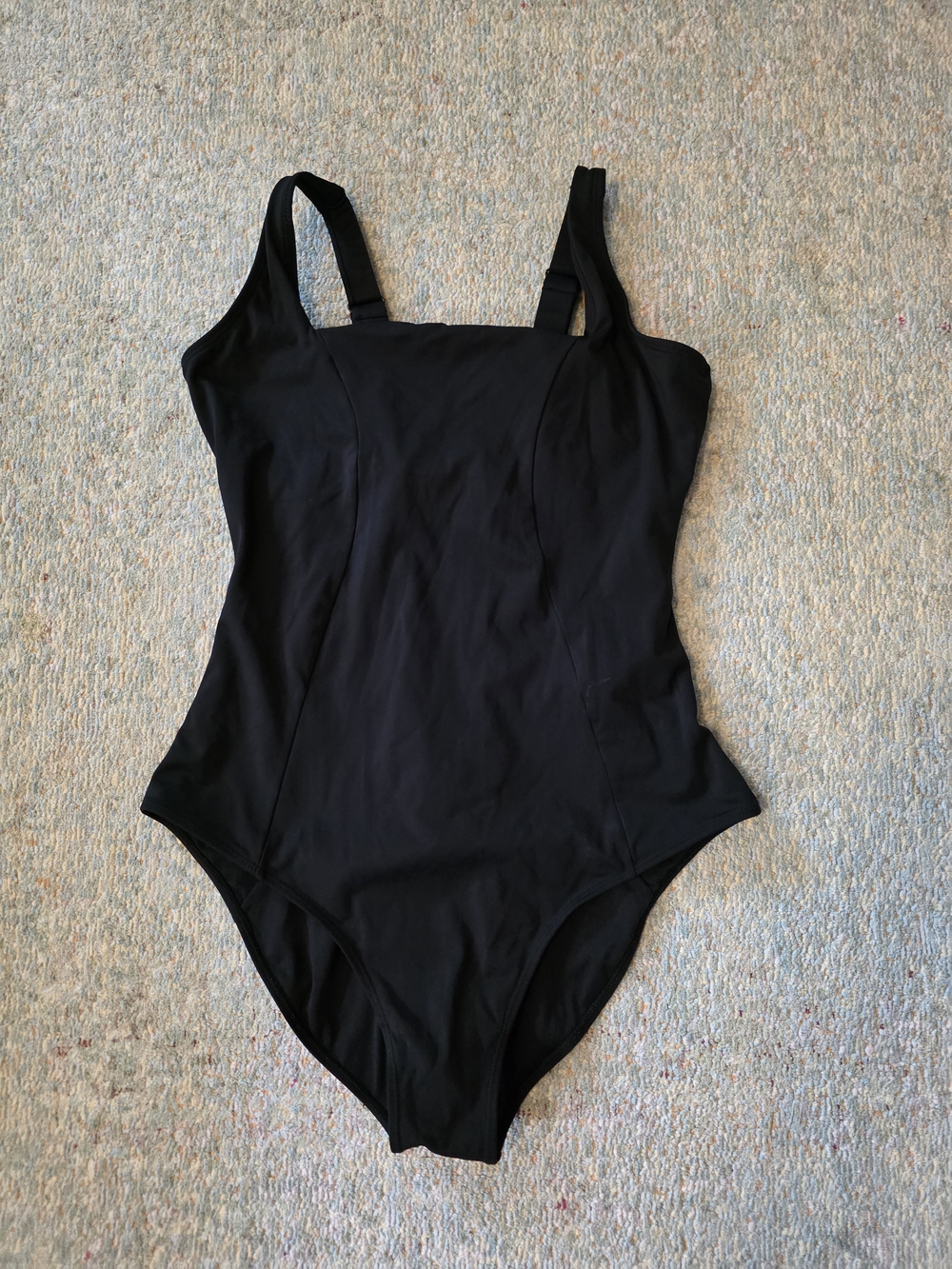 TA3 Classic Black Women's One-Piece Swimsuit - Timeless Swimwear
